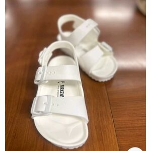 Birkenstock Kids Classic White Sandals